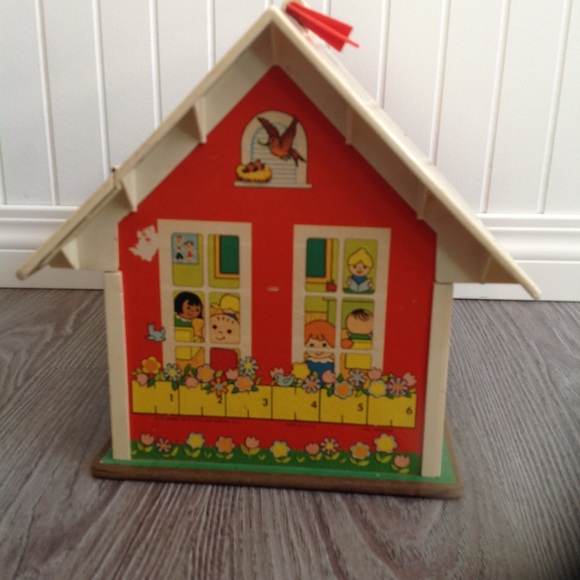 ⭐️Vintage 1960s FisherPrice School House⭐️ - Picture 3 of 8